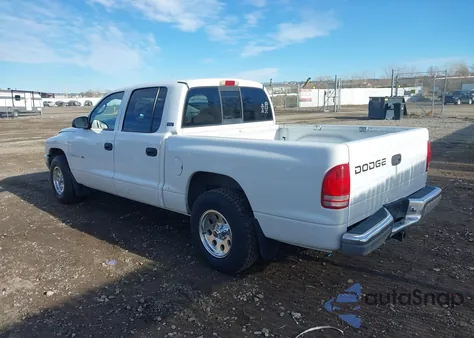 2001 Dodge Dakota Slt/Sport from USA, damaged, VIN 1B7GL2AN11S140396